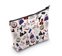 Stranger Horror TV Show Series Canvas Cosmetic Bag Will The Wise Friend Makeup Bag Friendship Matching Gift (Dustin)
