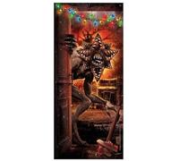 Stranger Monster Demogorgon Halloween Fabric Door Decoration