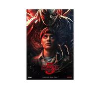 Stranger Poster & Things Season 5 American Science Fiction Horror Drama TV Series Wall Art Deco Post Canvas Poster Wall Art Decor Print Picture Paintings for Living Room Bedroom Decoration Unframe-sty
