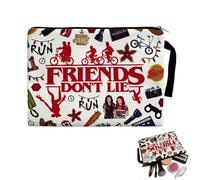 Stranger Theme Pouch, Funny Things Makeup Bag, Multi Purpose