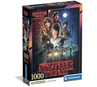 Clementoni Jigsaw Puzzle Stranger Things, Puzzle for Adults 14-99 Years, Compact box, Made in Italy, 39978
