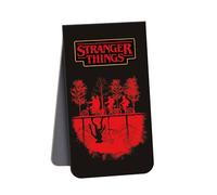 Stranger Things 2 Worlds Magnetic Bookmark in Black Stranger Things Black