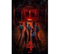 Stranger Things (2016) (Season 4) V6 Tv Show Poster Framed or Unframed Glossy Poster (A3-297 × 420 mm Unframed) (A3-297 × 420 mm Unframed)