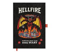 STRANGER THINGS 2025 A5 Diary - Hellfire Club Design with Intriguing DTP Artwork, Monthly & Weekly Layouts for Fans, Organizers, and Enthusiasts of the Popular Netflix Show Series