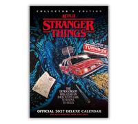Stranger Things 2027 A3 Deluxe Wall Calendar Official Licensed Netflix Series Calendar, Premium Illustrated Artwork, Monthly Layout, Removable Poster Pages, Large A3 Format, Gift for Fans