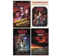 Stranger Things 4 Books Set (Stranger Things: Hawkins Horrors, Stranger Things: Heroes and Monsters Stranger Things: Season One and Season Two)