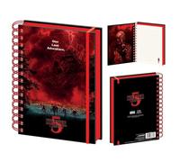 Stranger Things 5 Vecna Sky A5 Wiro Notebook, Officially Licensed by Pyramid International, Premium Stationery Ideal for School, Office, or Collectors