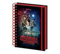 Stranger Things (One Sheet) A5 Metallic Notebook