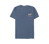 Stranger Things - Ahoy Hoy Vintage Heather Navy - T-Shirt - blue - L - 100% Cotton L
