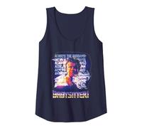 Stranger Things Always The Babysitter Steve Harrington Tank Top, Women, Navy Blue, X-Large