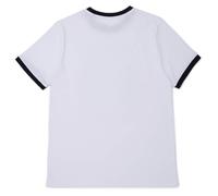 Stranger Things Badge Ringer T-Shirt - White/Black - XL