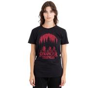 Stranger Things Bikes Ladies T Shirt, Black, Small