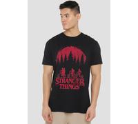 Stranger Things Bikes T-Shirt, Black | Size: 5XL Stranger Things Black 5XL