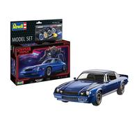 Revell Model Set 67728 Chevy Camaro Z/28: Stranger Things 1:25 Scale Unbuilt/Unpainted Plastic Model Kit with Accessories
