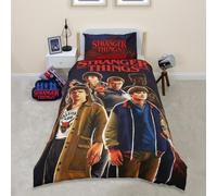 Stranger Things Black & White Kids Bedding Set - Single