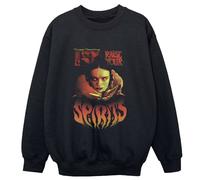 Stranger Things Boy's Raise Your Spirits Sweatshirt in Black | Size: 9 Years Stranger Things Black 9 Years