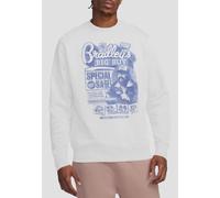 Stranger Things Bradley'S Big Buy Advert Sweatshirt, White | Size: XL Stranger Things White XL