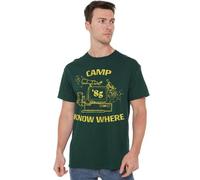Stranger Things Camp Know Where 1989 Unisex T Shirt, Hunter Green, XX-Large