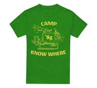 Stranger Things - Camp Know Where 1989 Unisex T Shirt, Kelly Green, Small