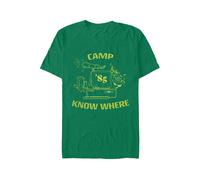 Stranger Things - Camp Know Where Green - T-Shirt - green - XL - 100% Cotton XL