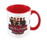 Stranger Things Cast Inner Two Tone Mug - White/Red - White/Red - One Size