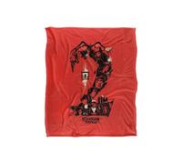 Stranger Things Chapter 2 Poster Super Soft Throw Blanket 152 X 127 Cm Stranger Things Multicolor 152 X 127 Cm