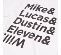Stranger Things Character Lineup Men's T-Shirt - White - XXL