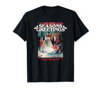 Stranger Things Christmas Seasons Greetings Snowman T-Shirt