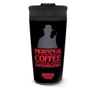 Stranger Things Coffe and Contemplation travel mug