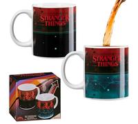 Stranger Things Coffee Mug Adults Teenagers 312ml Ceramic Heat Colour Changing Mug Gift Set - Official Merchandise