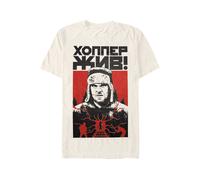 Stranger Things - Cold War Washed White - T-Shirt - beige - S - 100% Cotton S