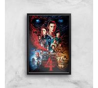 Stranger Things Composition Giclee Art Print | Size: A2 Stranger Things Multicolor A2