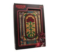 Stranger Things Creel House Stained Glass Window Large Resin Plaque Stranger Things Multicolor
