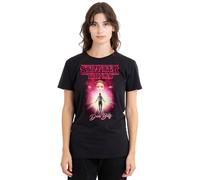Stranger Things Dear Billy Ladies T Shirt, Black, X-Large