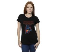 Stranger Things Demo Cave Cotton T-Shirt Netflix Black XL