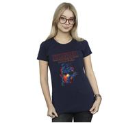 Stranger Things Demo Cave Cotton T-Shirt Netflix Navy L