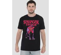 Stranger Things Demodog Drip T-Shirt, Black | Size: 4XL Stranger Things Black 4XL