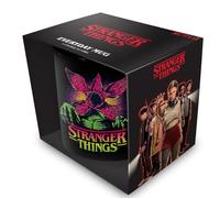 Stranger Things (Demogorgon Colours Black Mug, 315ml / 11oz Ceramic Cup, Official Netflix Licensed Merchandise, Premium Drinkware Gift for Fans & Collectors