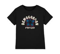 Stranger Things Demogorgon Fan Club Kids T Shirt, Black, 12-13 Years