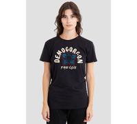 Stranger Things Women's Demogorgon Fan Club Ladies T Shirt, Black, S
