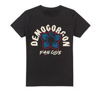 Stranger Things Demogorgon Fan Club Unisex T Shirt, Black, Medium