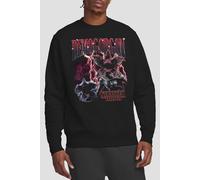 Stranger Things Demogorgon Homage Sweatshirt, Black | Size: Large Stranger Things Black L