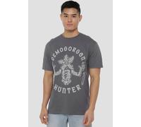Stranger Things Demogorgon Hunter T-Shirt, Charcoal in Grey | Size: 3XL Stranger Things Grey 3XL