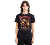 Stranger Things Demogorgon Live Ladies T Shirt, Black, Medium