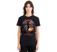 Stranger Things Demogorgon Trick Or Treat Ladies T Shirt, Black, Small