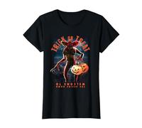 Stranger Things Demogorgon Trick or Treat T-Shirt, Women, Black, X-Large