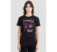 Stranger Things Eddie Munson Homage 86 Ladies T Shirt, Black Stranger Things Black XXL