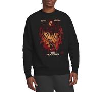 Stranger Things Eddie Munson Poster Unisex Sweatshirt, Black, Medium