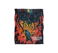Stranger Things Eddie Munson Upside Down Creep House Poster 152 X 127 Cm Blanket in White Stranger Things White 152 X 127 Cm
