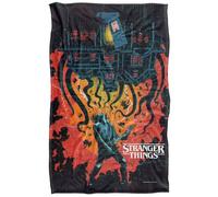 Stranger Things Eddie Munson Upside Down Creep House Poster Super Soft Snuggle Blanket with Silky Touch - 91 x 147 cm